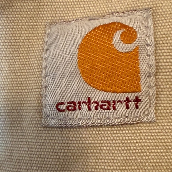 Carhartt Relaxed Fit Cargo Shorts Tan Canvas Men's Size 38 - Picture 6 of 7